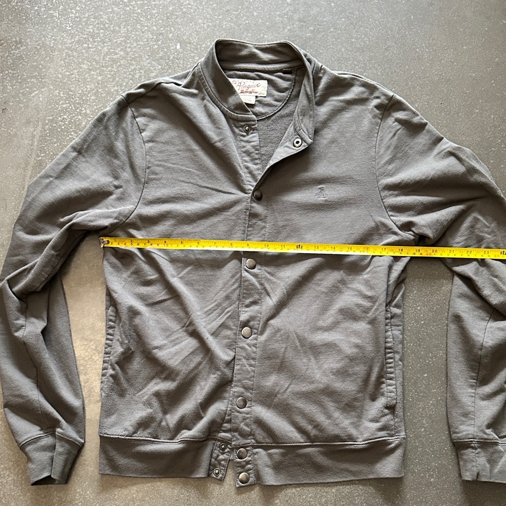 Original Penguin Charcoal Tee